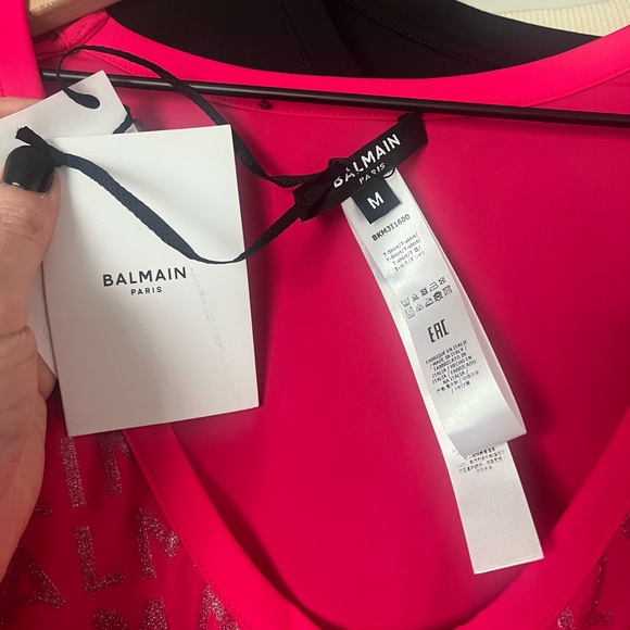 Balmain Pink Women's Top - Picture 2 of 6